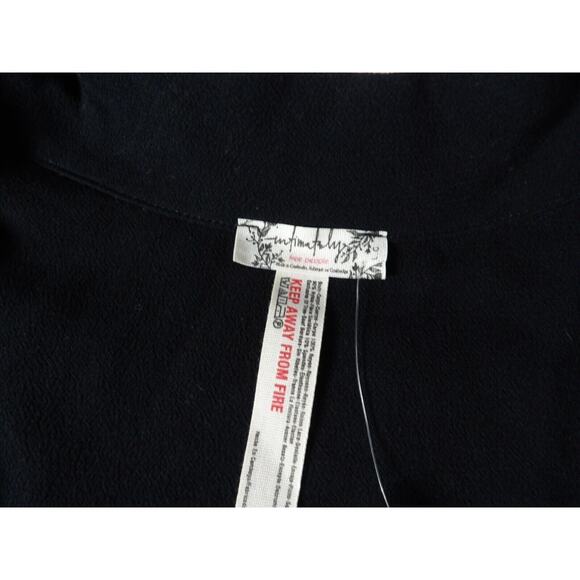 Free People Intimately Turnt Large Body Suit Deep V Crossover Black New NWT - Picture 8 of 15